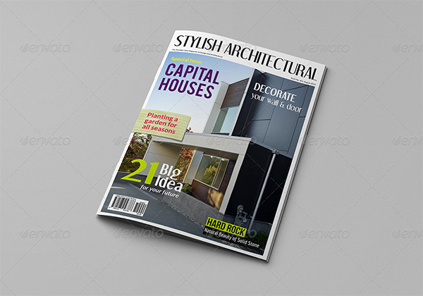 Architectural Magazine Cover Template
