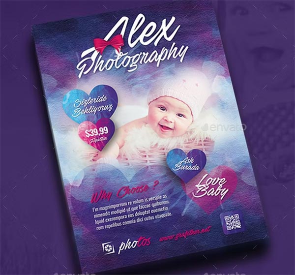 Baby Event PSD Flyer Templates