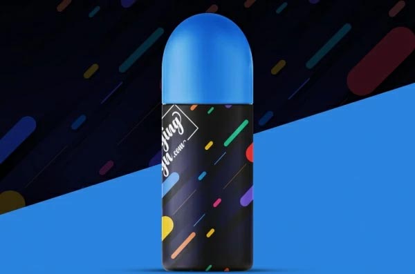 Free Deodorant Bottle Mockup