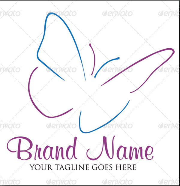 Creative Butterfly Logo Template