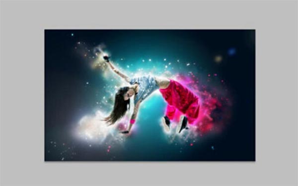 Free Galaxy Ray Photoshop Action