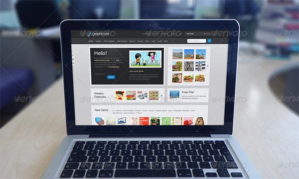 Laptop PSD Mockups