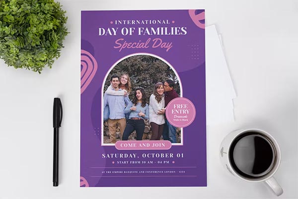 Families Day Flyer