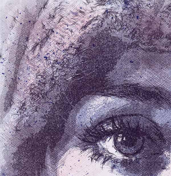 BallPoint Pen Sketch Photoshop Action