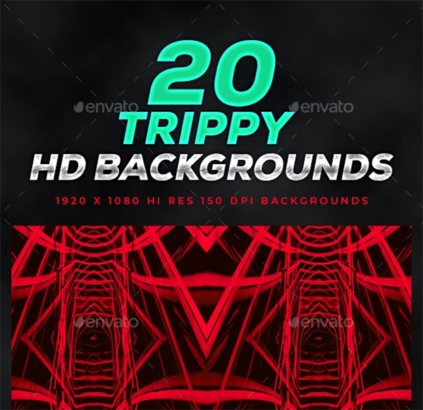 Trippy HD Background Template