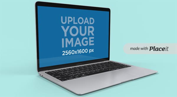 Laptop PSD Mockups Template