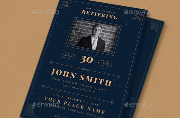 Retirement Invitation Template