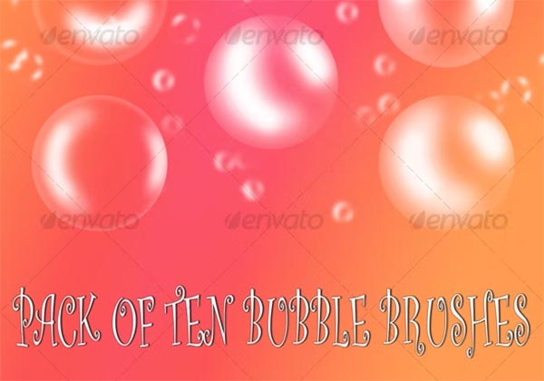 Bubbles PSD Brush Pack