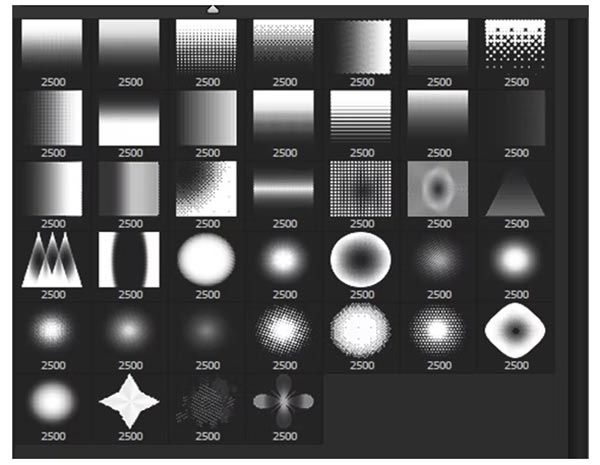 Halftones Brushes Template