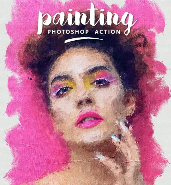 Painting Photoshop Action