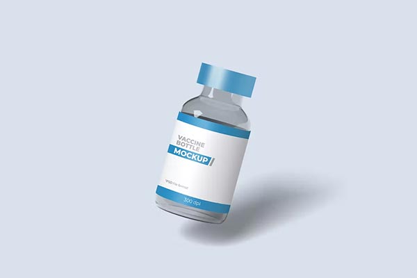 Vaccine PSD Bottle Mockups