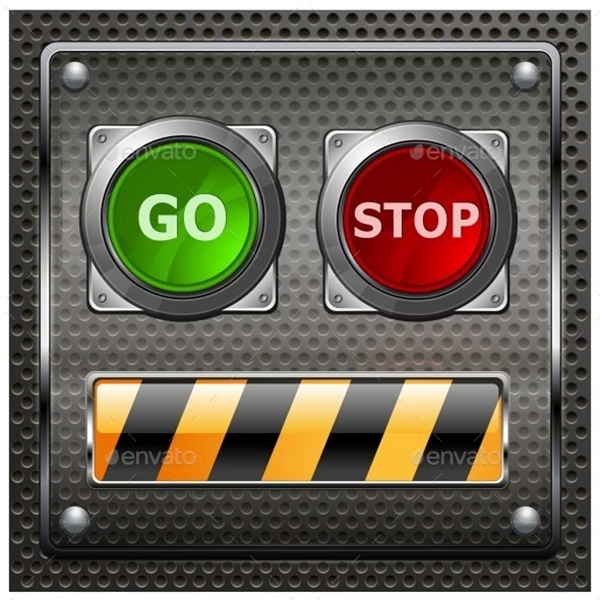 Go Stop Web Buttons Template