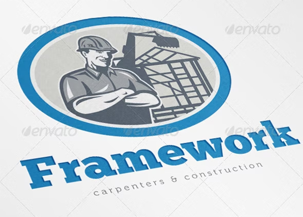 Framework Carpenters and Construction Logo