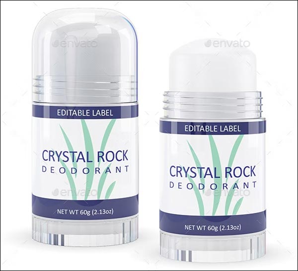 Crystal Rock Deodorant Mock-up
