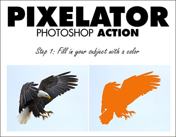 Pixelator Photoshop Actions