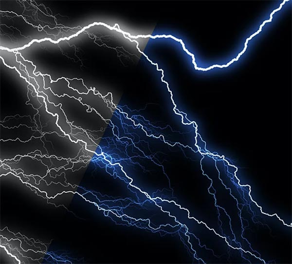 Lightning Photoshop Brushes Design