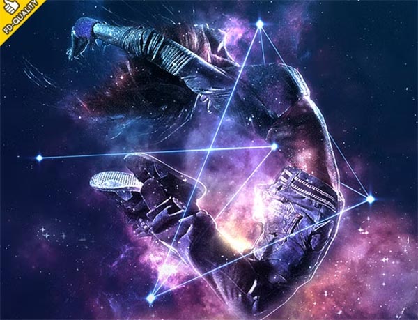 Galaxy Zodiac Photoshop Action