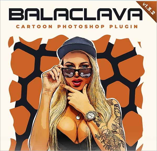 Balaclava Cartoon Photoshop Plugin
