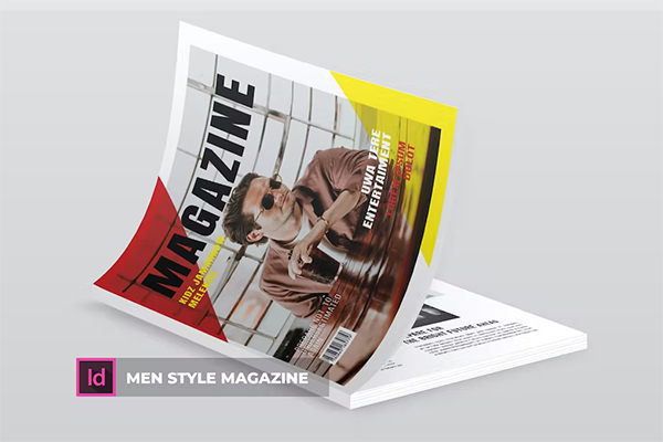 Men Style Magazine Template