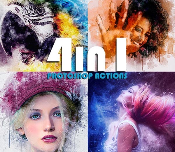 Galaxy Photoshop Action Bundle