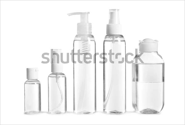 Different Cosmetic Spray Bottle Mockups