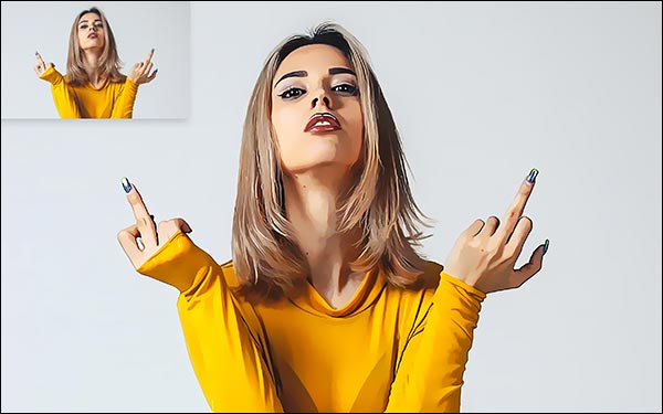 Vector Painting Photoshop Actions