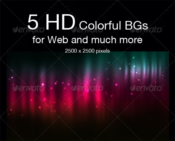 HD Space Background Template