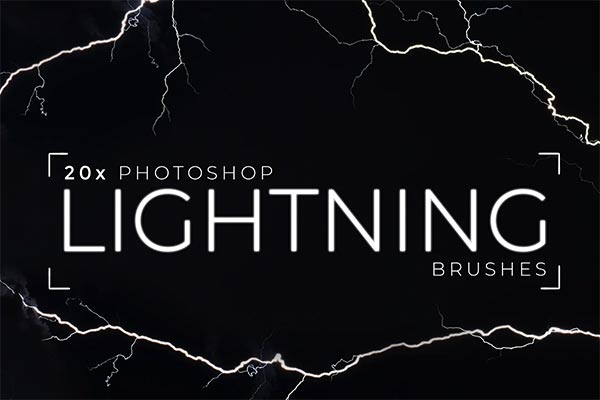 Photoshop Lightning Brushes