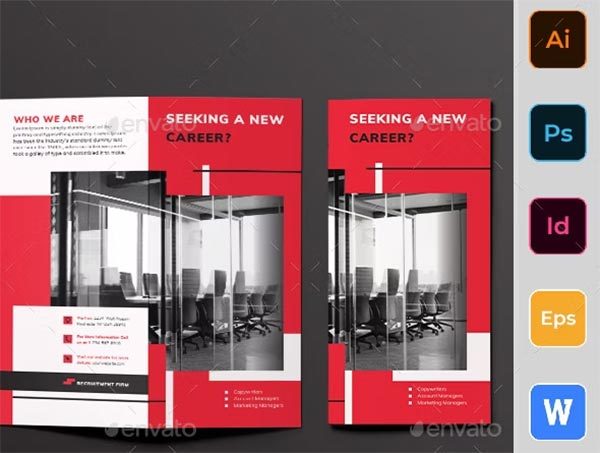 Recruitment Firm Trifold Brochure