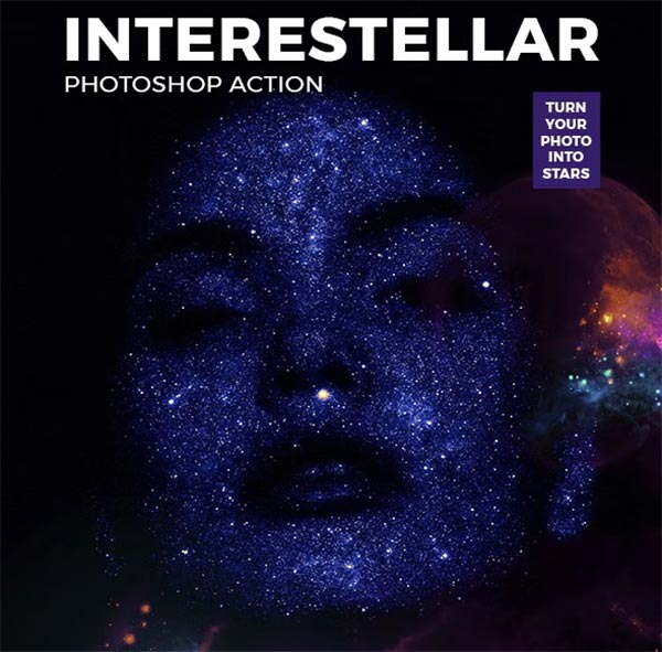 Galaxy Interestellar Photoshop Action