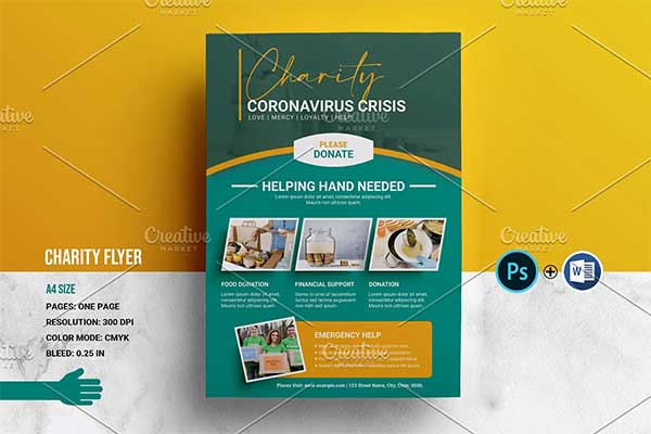 Charity Flyer Template Design