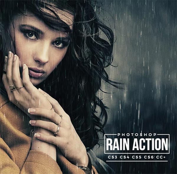 Rain Photoshop, ATN Action