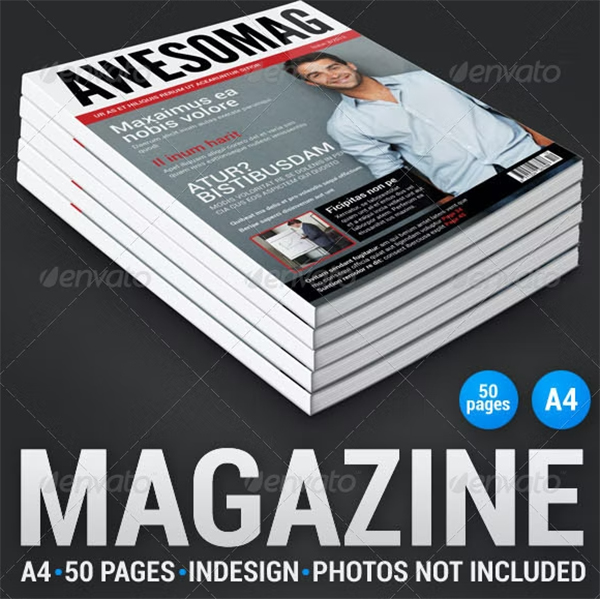 Men AwesoMag 50 Pages Magazine