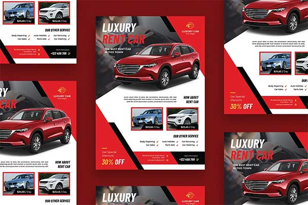 Luxury Car Flyer Template