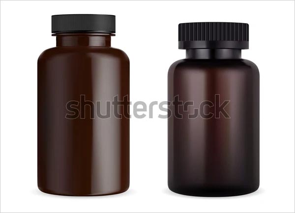 Remedy Drug Round Bottle Mockup