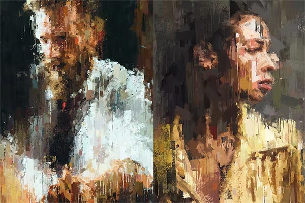 Impressionist Photoshop Action Template