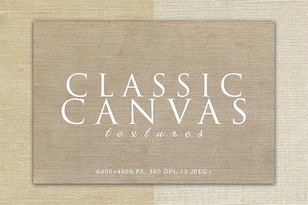 Classic Canvas Textures Template