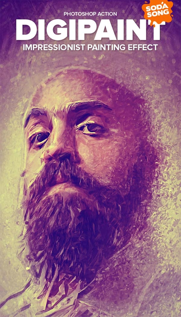 Impressionist DigiPainting Effect