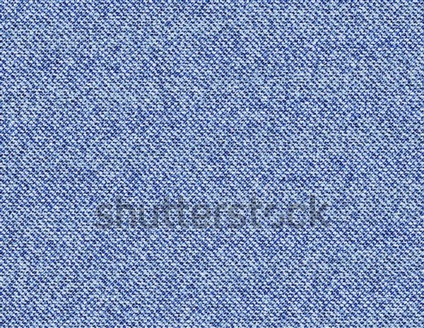 Seamless Vector Geometric Denim Pattern Template
