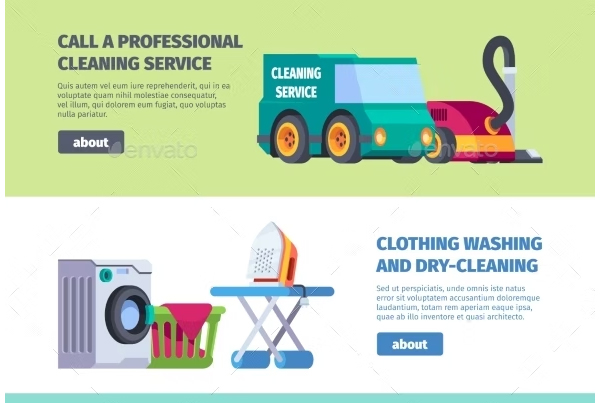 Cleaning Service Banners