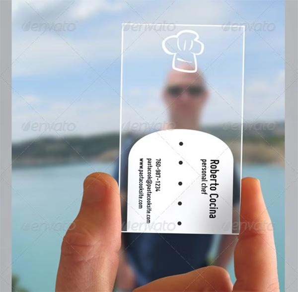 Chef and  Restaurant Catering Business Cards