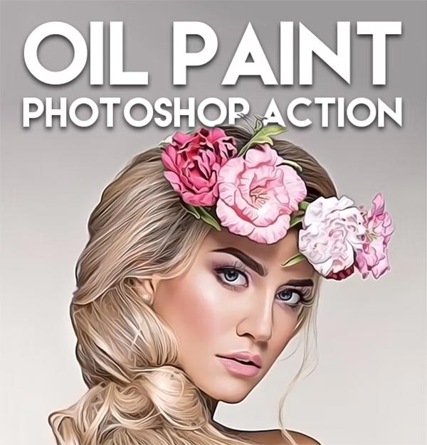Oil Paint Photoshop Action
