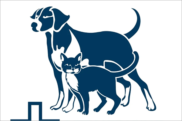 Pet clinic logo Template