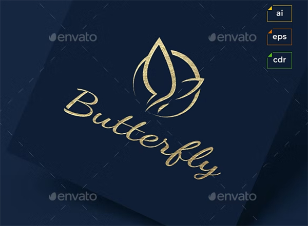 Butterfly CDR Logo Template