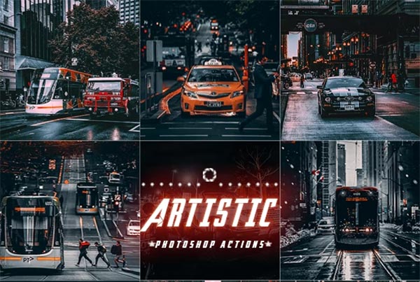 Artistic Collection Street Photoshop Actions