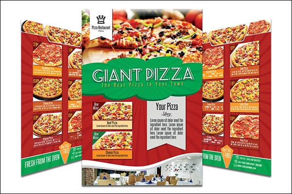 Pizza Flyer Template Design