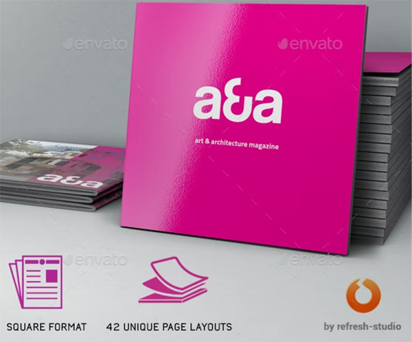 Art and Architecture Magazine Template