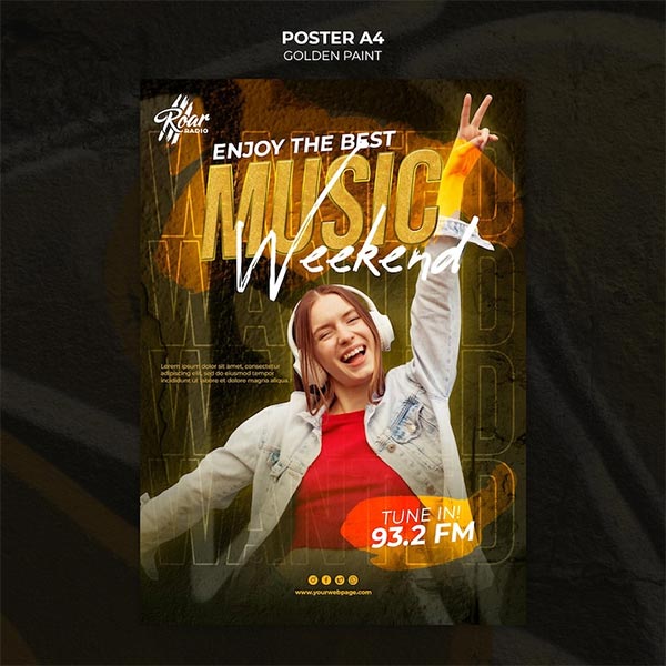 Free Late Night Urban Music Template