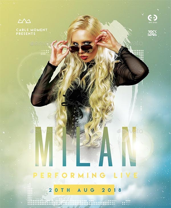 Artist Event Flyer & Poster Design