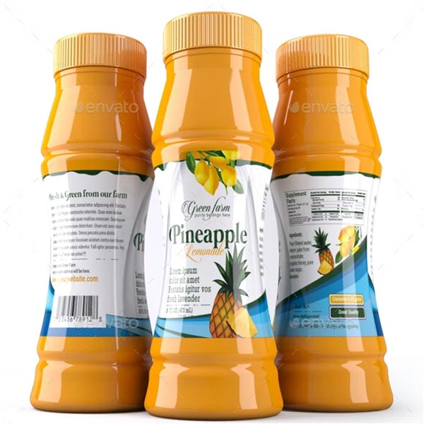 Juice Labels Template
